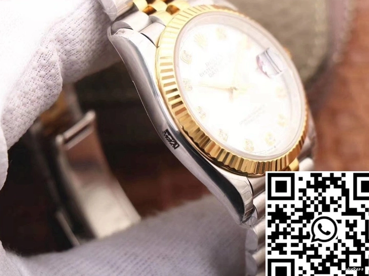 Datejust EW Dial 126233 White Factory Rolex 1024